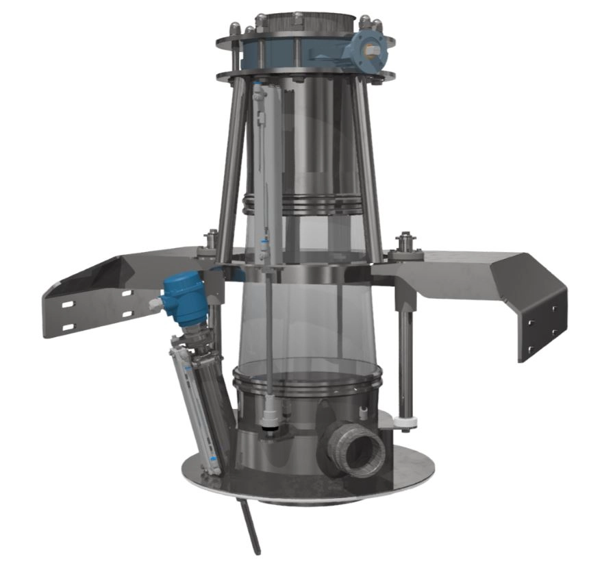 Bin Vulkop Systeem - 3D ontwerp