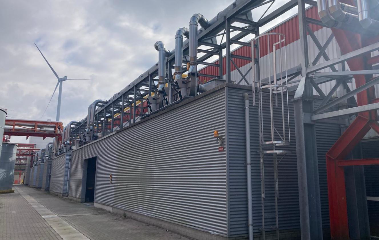 Voor - industriële situatie zonder leuningen