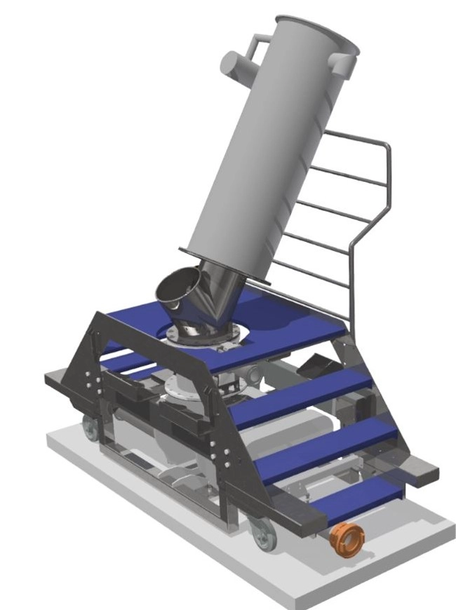 Roterende Klep Systeem - 3D ontwerp