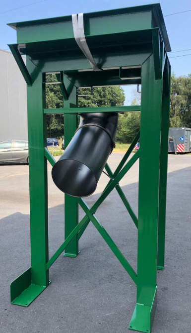 Lossen van big bags - Realisatie