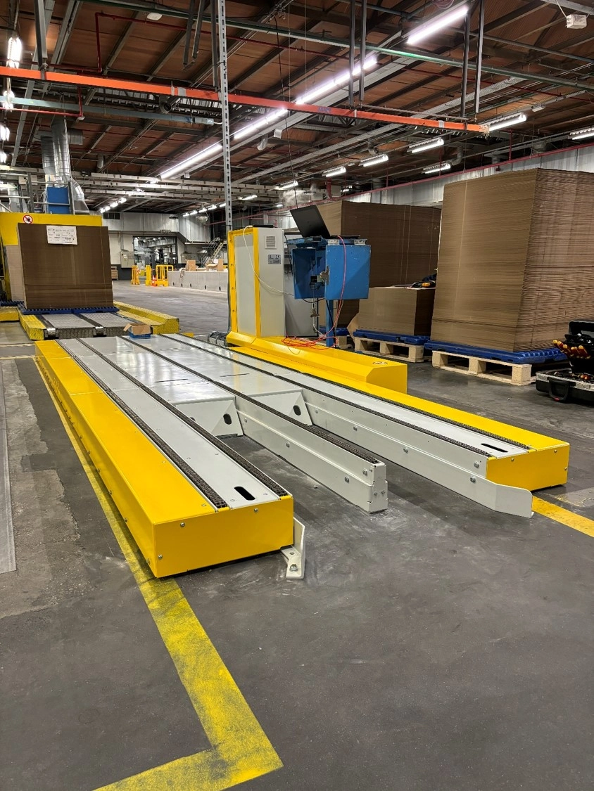 Kettingtransport Systeem - Realisatie