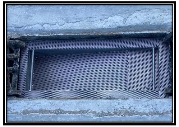 Kolkzeef systeem - Realisatie