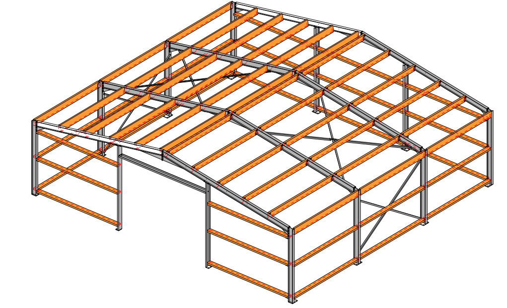 Stalen spantconstructie - Ontwerp