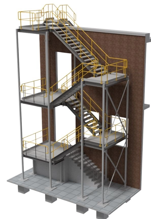 Trappentoren - 3D ontwerp