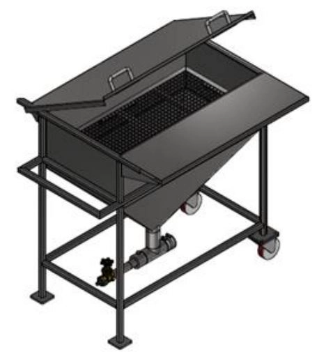 Venturi bak - 3D ontwerp