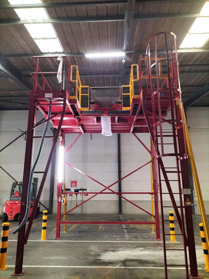 Zakkenscheurbordes - Realisatie