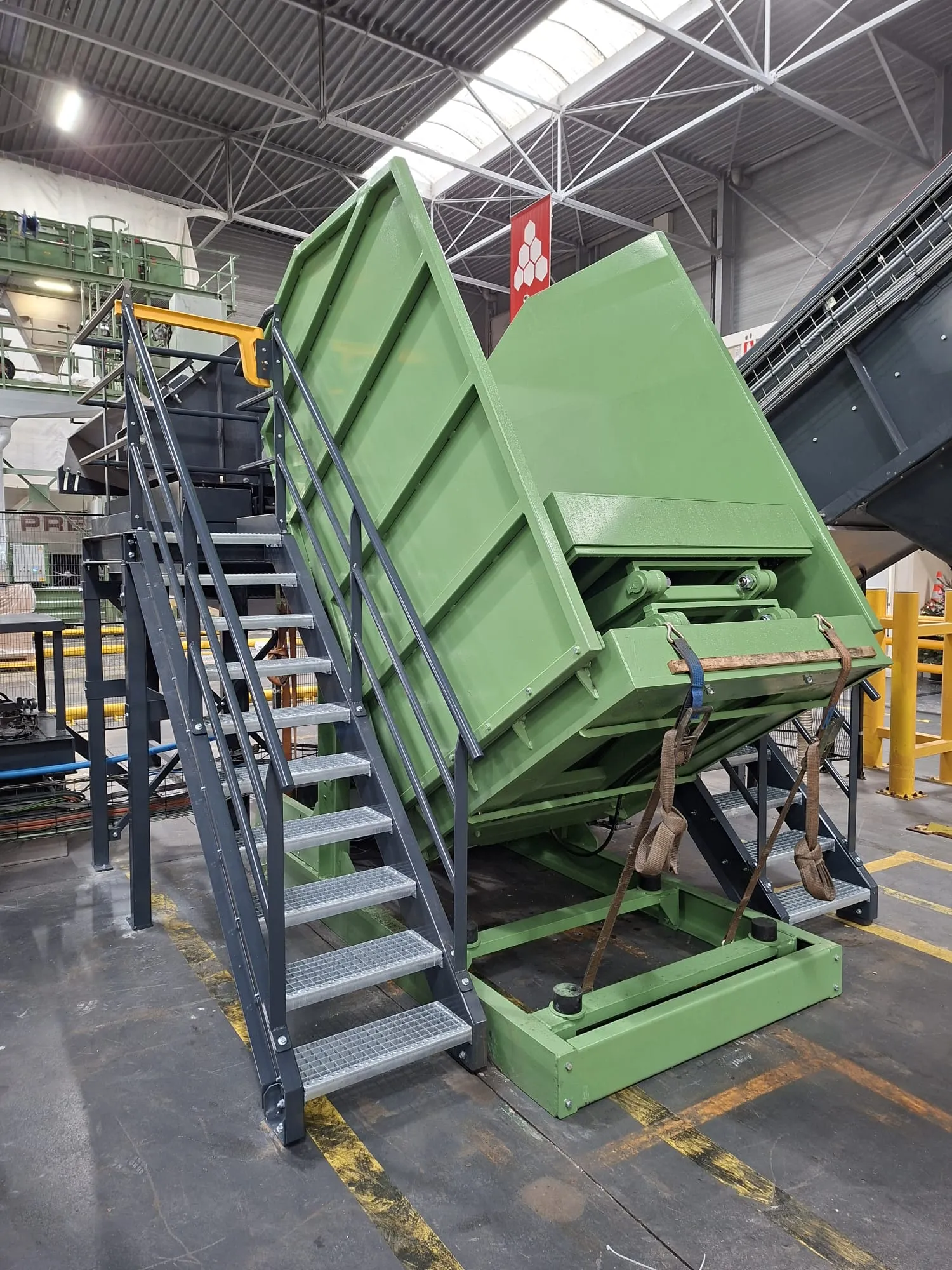 Hydraulische lift met platform